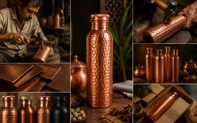 The Journey of a Copper Water Bottle: From Skilled Artisan to Global Wellness Homes
